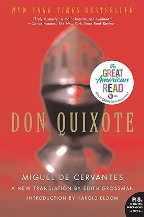 Don Quixote Book Cover by Miguel de Cervantes