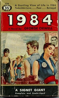 1984 Book Cover by George Orwell