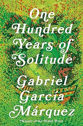 One Hundred Years of Solitude Book Cover by Gabriel García Márquez